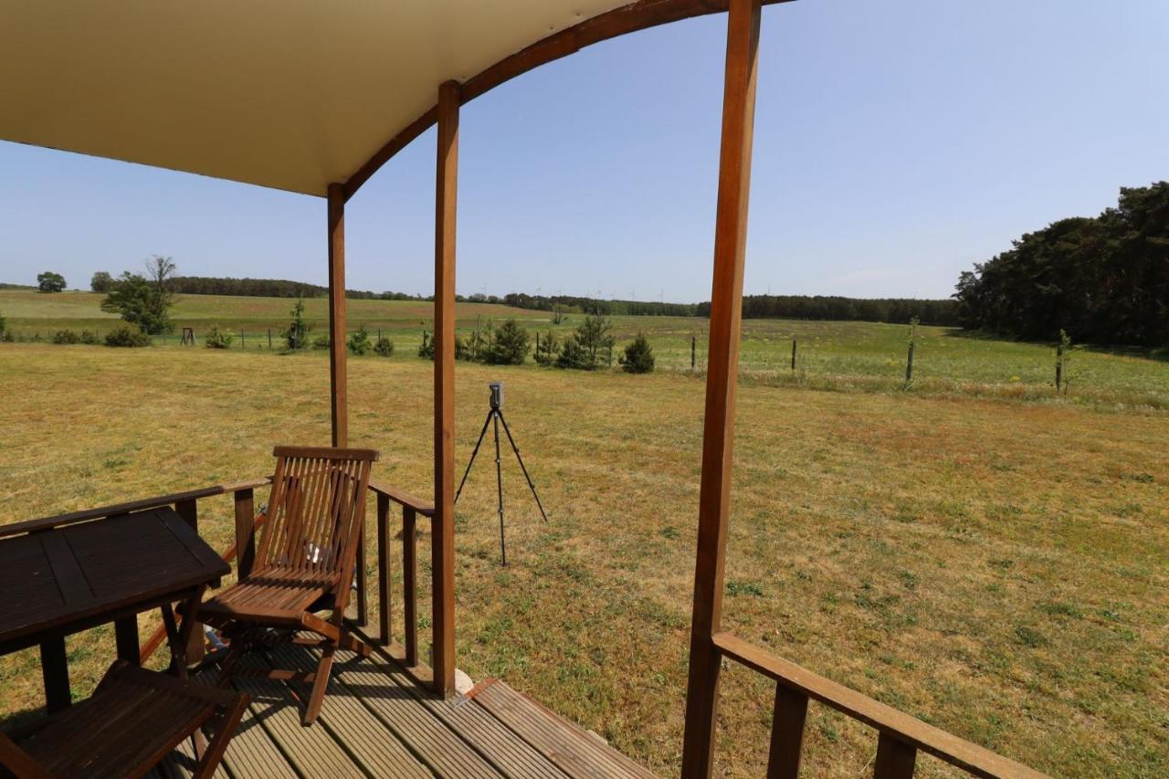 Landgut Voigtsmühle Glamping Lodge Villa Veranda XL 1 Friedland  Exterior foto