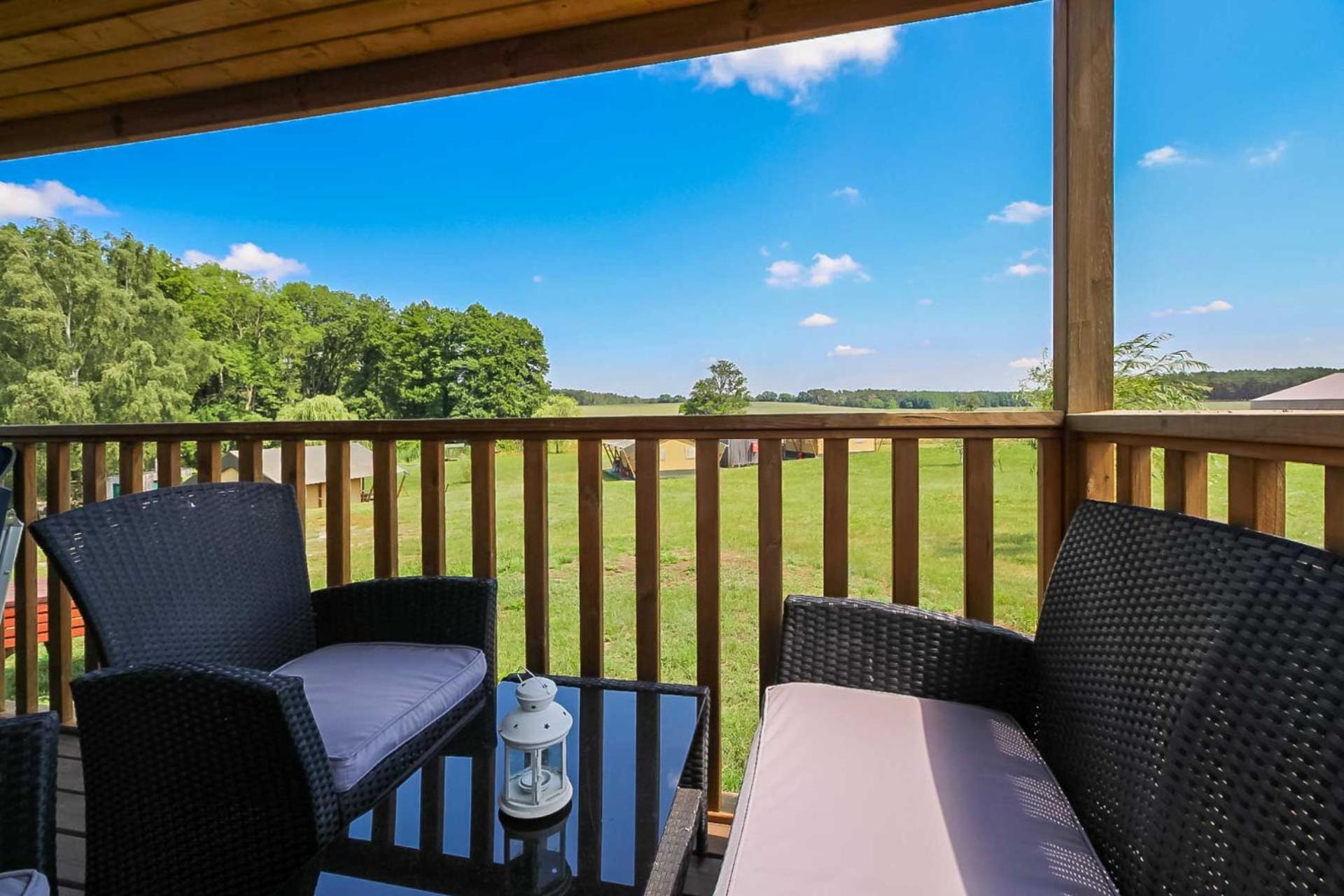 Landgut Voigtsmühle Glamping Lodge Villa Veranda XL 1 Friedland  Habitación foto