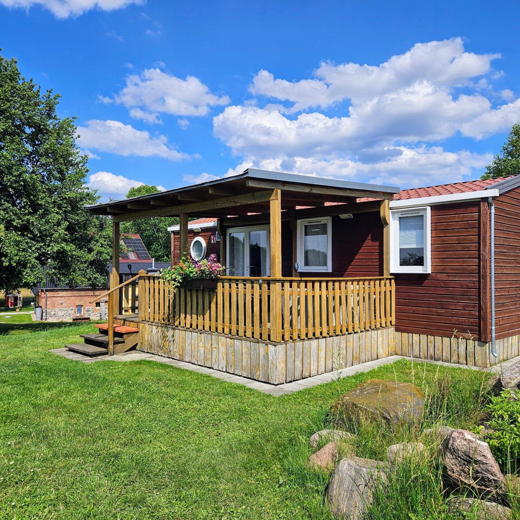 Landgut Voigtsmühle Glamping Lodge Villa Veranda XL 1 Friedland  Exterior foto